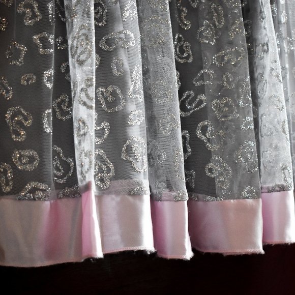 Glitter and Pink Ribbon Dress - Picture 4 of 6